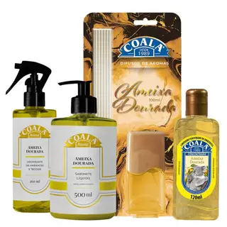 Kit Coala Home Ameixa Dourada em Oferta na Shopee