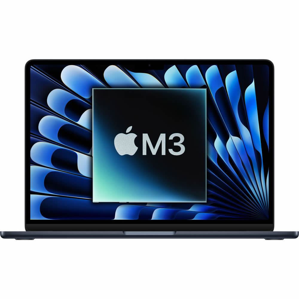 Apple Macbook Air M3 512GB SSD 8GB RAM Midnight 10/16 core
