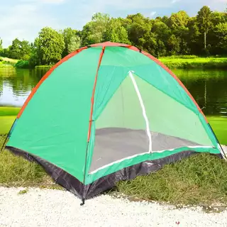 Barraca Camping Tenda Iglu Portátil Acampamento 4 Pessoas 200*135*100cm Ar Livre Pesca Verde Claro WCT FITNESS em Oferta na Shopee