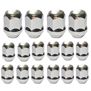 Jogo 16 Porcas Cromadas Roda Liga Onix Prisma Spin Cobalt Sonic Chevette em Oferta na Shopee