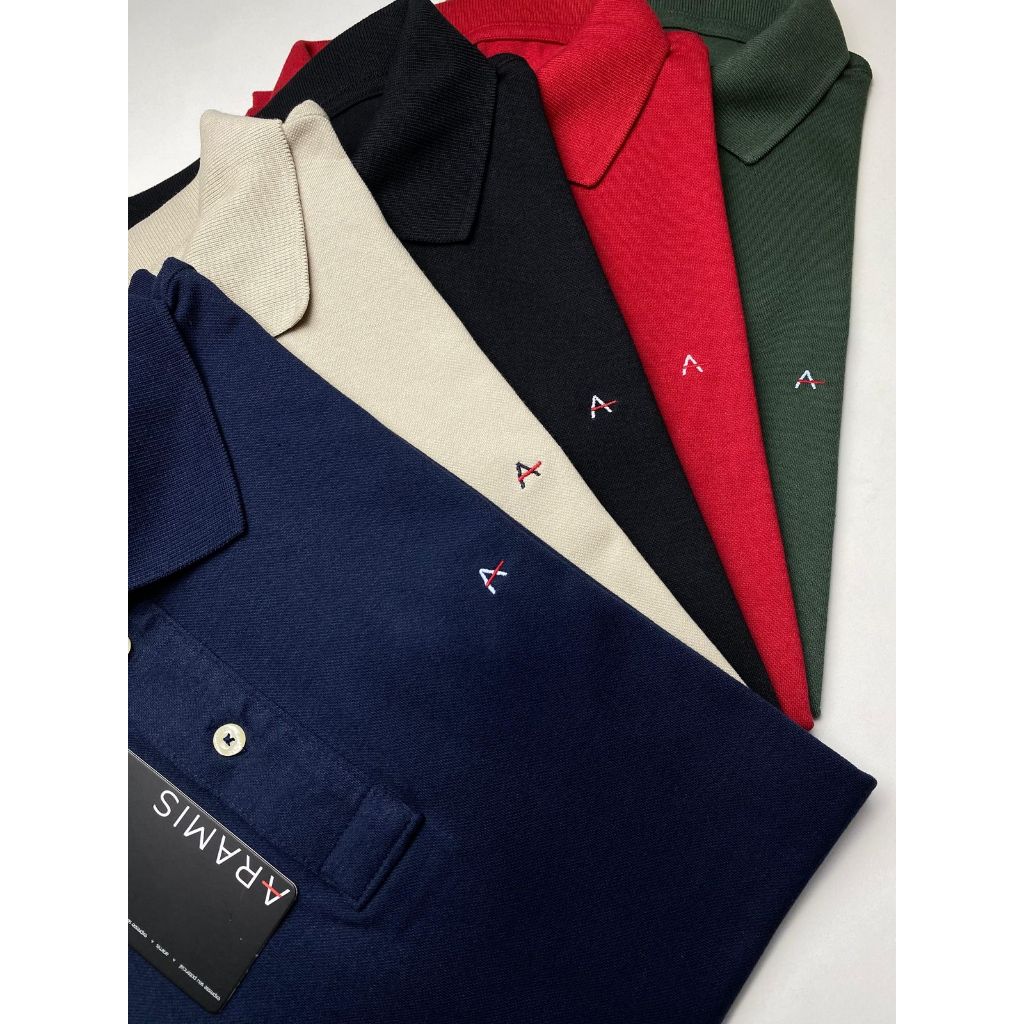 Camisa Polo Premum Algodão Lançamento com Elastano Fit Deluxe Ara