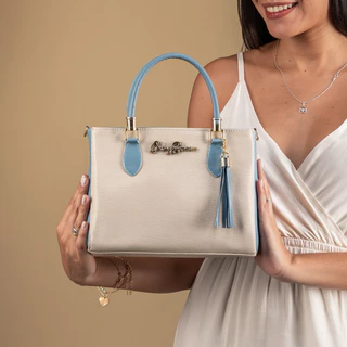 Bolsa Feminina Anjik Média Transversal de Ombro sem Cateira Gaby Show