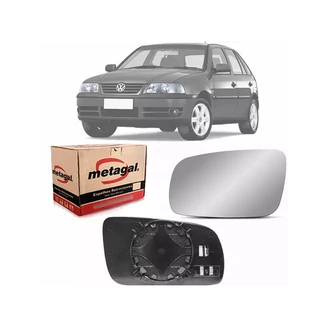 Vidro Lente Retrovisor Gol G3 G4 2000 A 2009 Lado Esquerdo