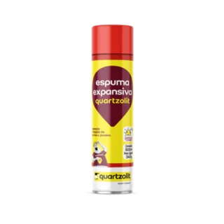 Espuma Expansiva Poliuretano 500ml/340g Quartzolit