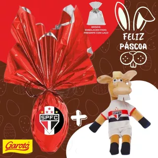 Kit Ovo De Páscoa Futebol 250gr + Cavalinho Times Futebol