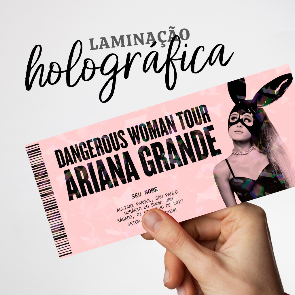 Item colecionável personalizado - Ariana Grande Dangerous Woman