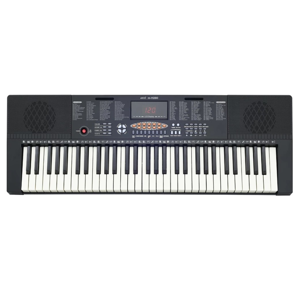 Teclado Musical Mxt M-t1280 Profissional 61 Teclas com 300 timbres