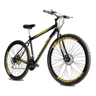 Bicicleta Aro 29 Aço  21v Freio Disco Quadro 17 Bike Mtb em Oferta na Shopee