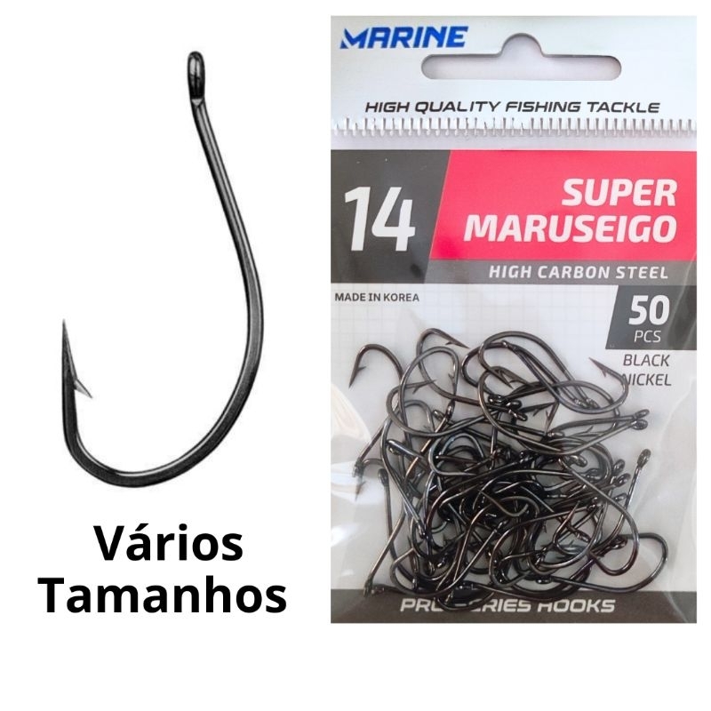 Anzol de pesca, modelo Super Maruseigo, Marine Sports, cor