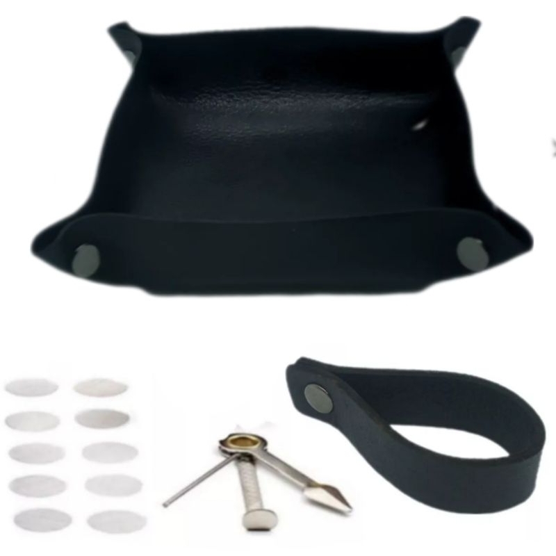 Bandeja Couro Porta Cachimbo+ Pazinha+ Hack+ Telinha+ Limpador | Shopee ...