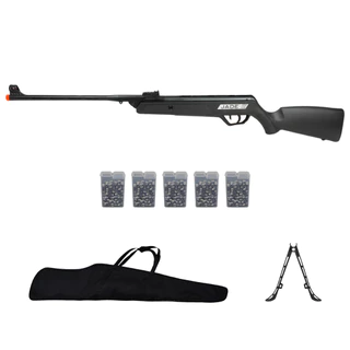 Carabina Espingarda de Pressão New Jade Oxidada 5.5mm - CBC + Acessórios em Oferta na Shopee