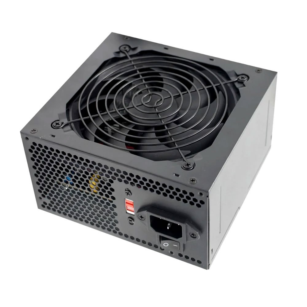 Fonte Atx 600w Brazilpc Bpc/6350-b 24 Pinos Box