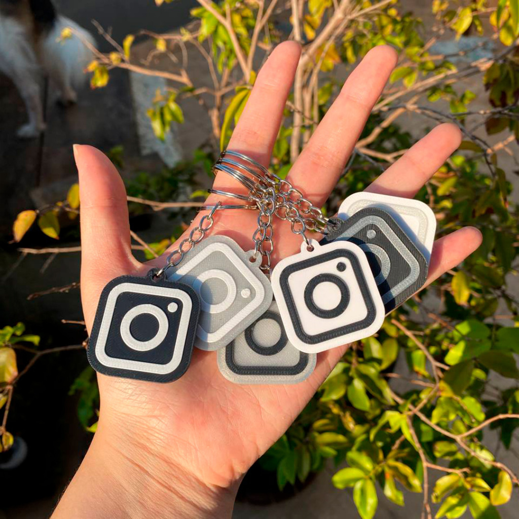 Chaveiro Aproximação NFC Instagram
