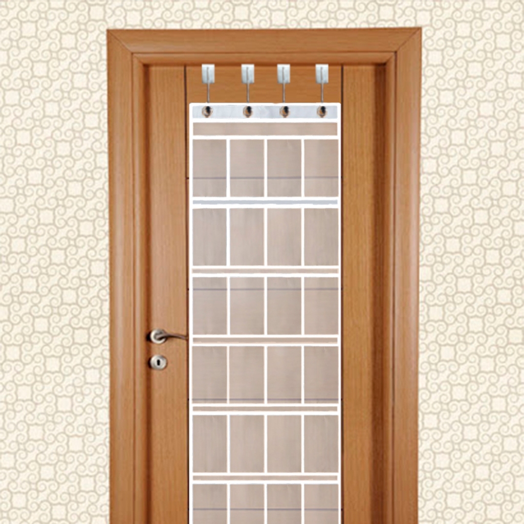Sapateira Pvc Transparente 28 Divisórias 14 Pares Resistente Organizador Sapato Multiuso Flexivel
