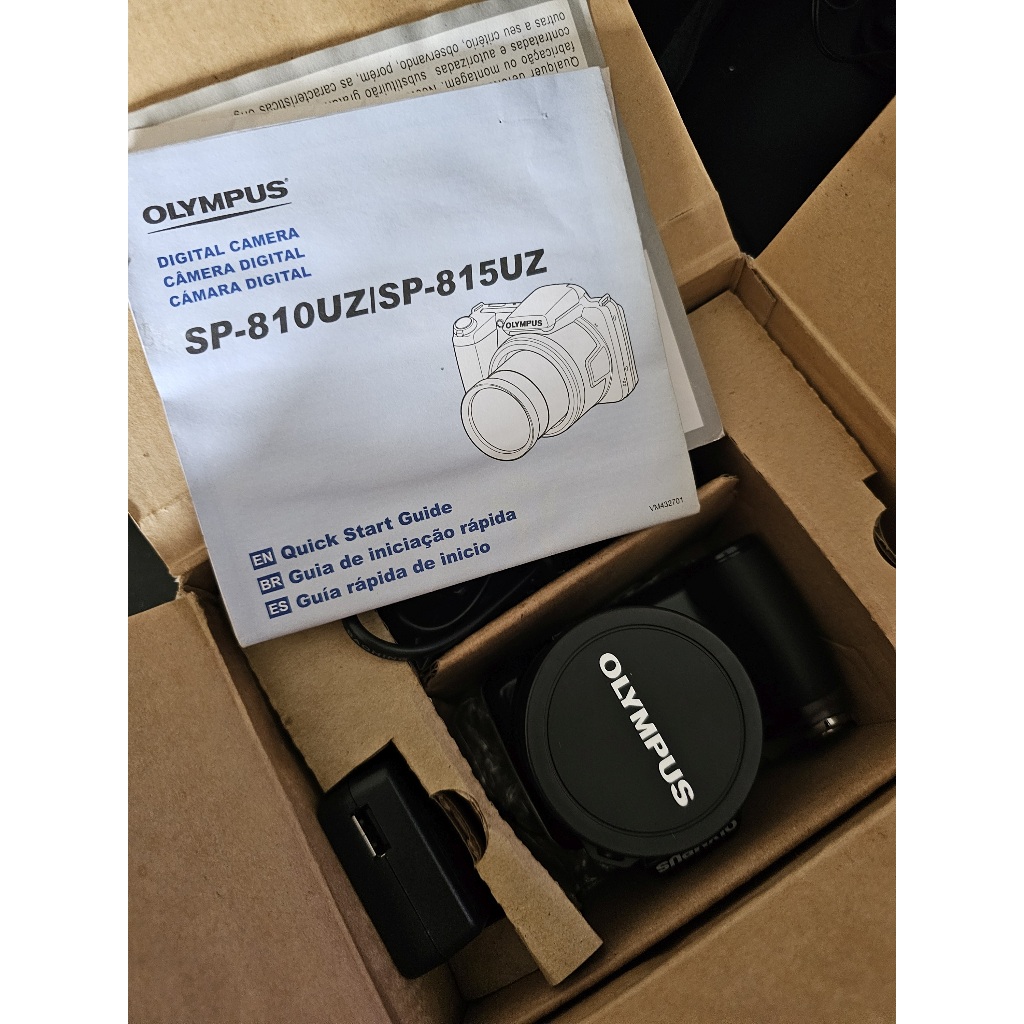 Camera digital OLYMPUS SP-810UZ Zoom 36x nova sem uso | Shopee Brasil