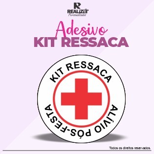 Kit Ressaca adesivos em vinil 100 unidades 4x4 cm REF 506 | Shopee Brasil