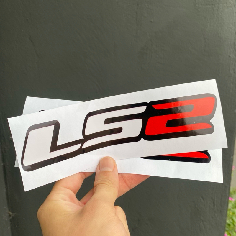 adesivo LS2 para moto GRANDE 20cm | Shopee Brasil