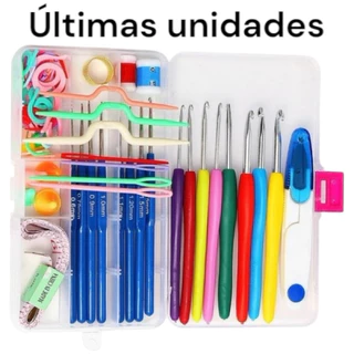 Kit 53 peças Kit Crochê Completo Para Fazer Amigurumi Agulhas Acessórios em Oferta na Shopee