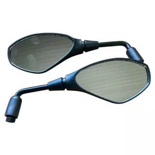 Par de Retrovisor Bmw F800 Haste Rebaixada 90° Curta e Média Lente Convexa Honda em Oferta na Shopee