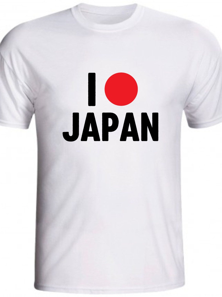 Camisa I Love Japan | Shopee Brasil