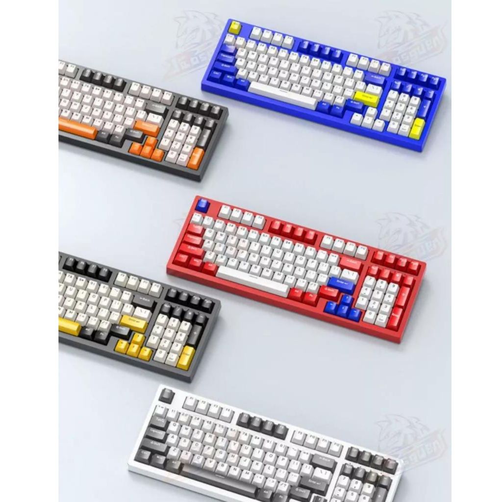 Teclado Mecânico Switch Rgb Usb Pc Ps4 Xbox Cor De Teclado Azul