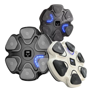 Treino De Boxe Máquina Musical Inteligente De Parede Luz Led