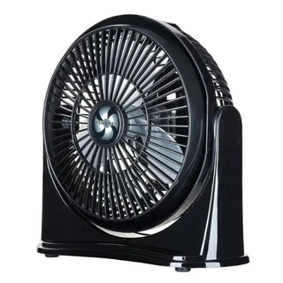 Ventilador Circulador de Ar 25cm Ventimais 2 Velocidades chão mesa e parede Preto e Prata 220v