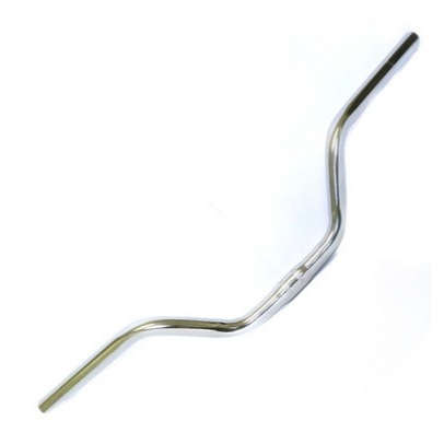 Guidão de Bicicleta Chifre de Boi Cromado Resistente Bike Aro 26 24