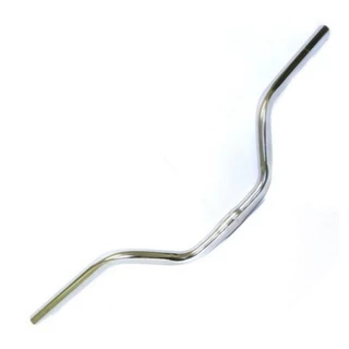 Guidão de Bicicleta Chifre de Boi Cromado Resistente Bike Aro 26 24