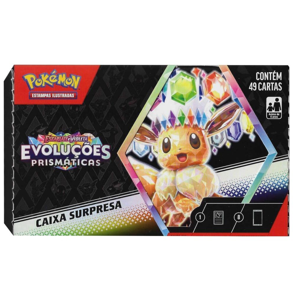 Evoluções Prismaticas - Caixa Surpresa