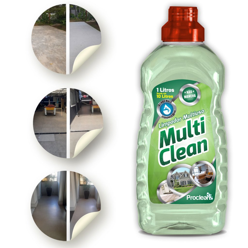 MULTICLEAN FLOTADOR PROCLEAN 1L | Shopee Brasil