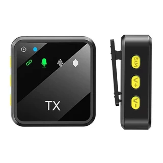 Microfone Lapela Sem Fio Profissional Wireless Lightning ou typec