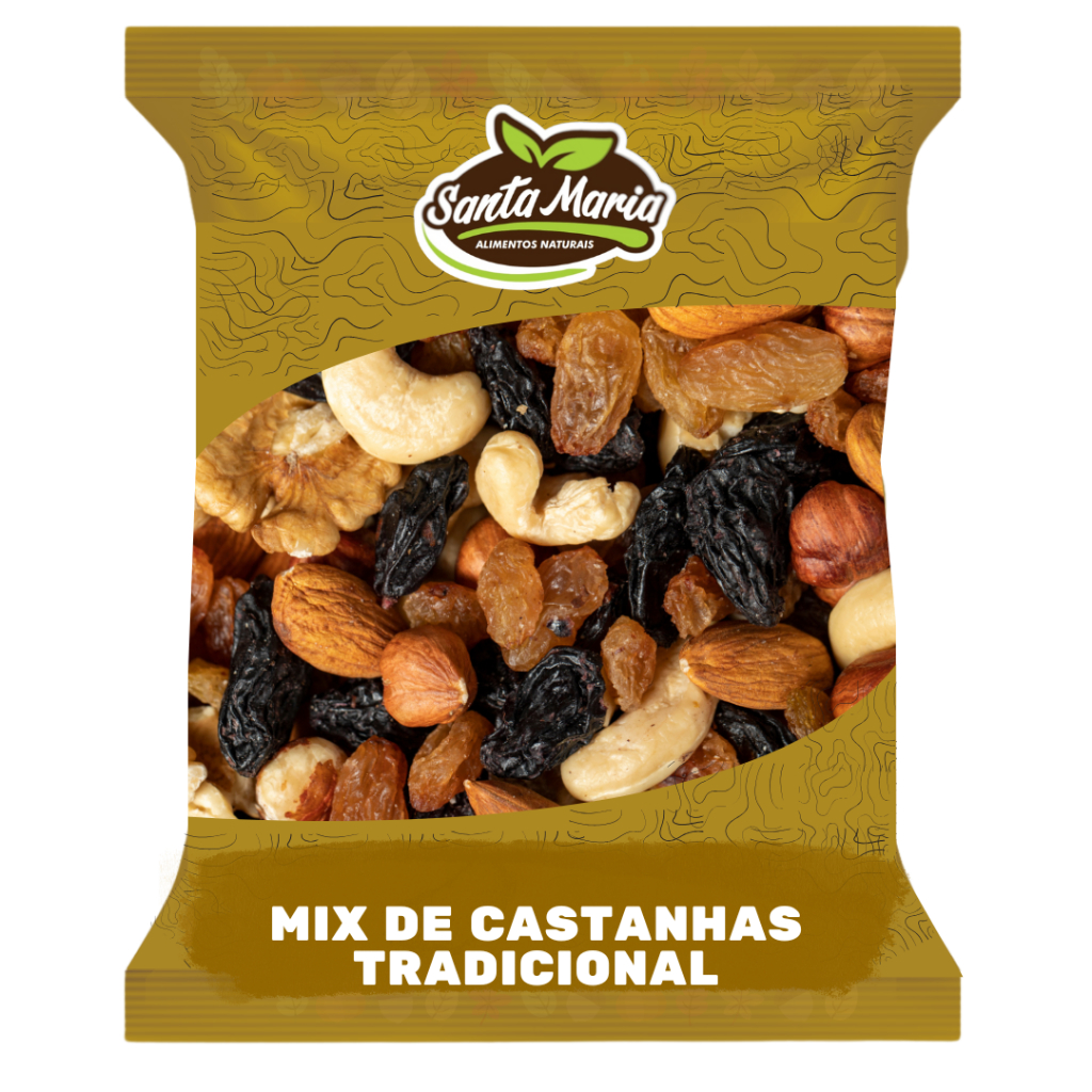 Mix Premium SMA - Castanhas, Nozes, Amêndoas, Uva Passa Branca, Uva ...