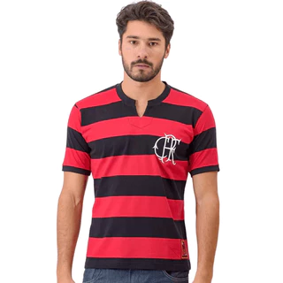 Camisa Flamengo Tri CRF Braziline