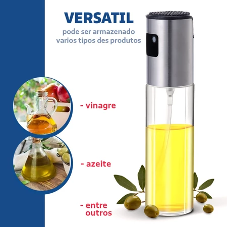 Borrifador Pulverizador Azeite Vinagre 100 Ml Bhz Store