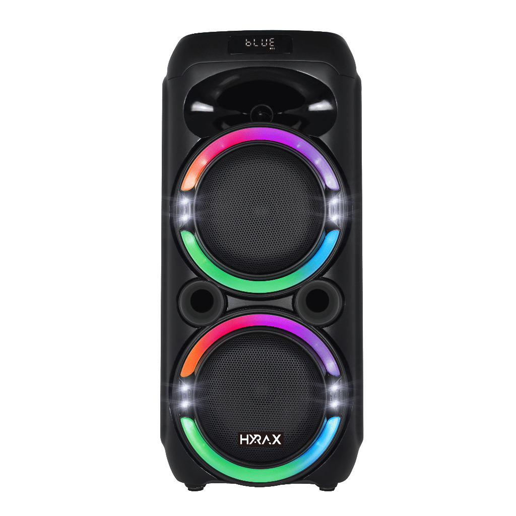 Caixa de Som Hyrax, Phantom, RGB, Bluetooth, Rádio FM, 3.000mAh, Controle Remoto