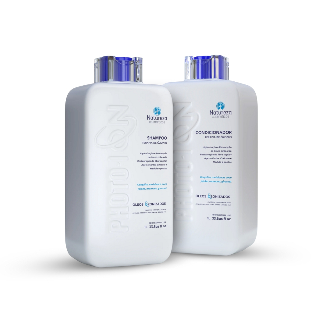 KIT TERAPIA DE OZÔNIO PHOTO-ION Natureza Cosméticos 3x 1L