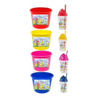 10 balde de pipoca 10 copo da pascoa em Oferta na Shopee