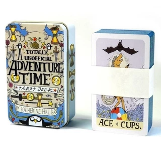 🌟 Tarot de Hora de Aventura – 78 cartas Lata de Alumínio! 🌟 Taro A Totally Unofficial Adventure time