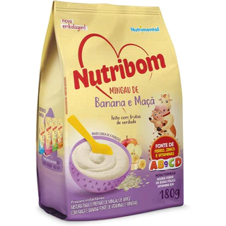 Mingau Nutribom Banana E Maçã 180g em Oferta na Shopee
