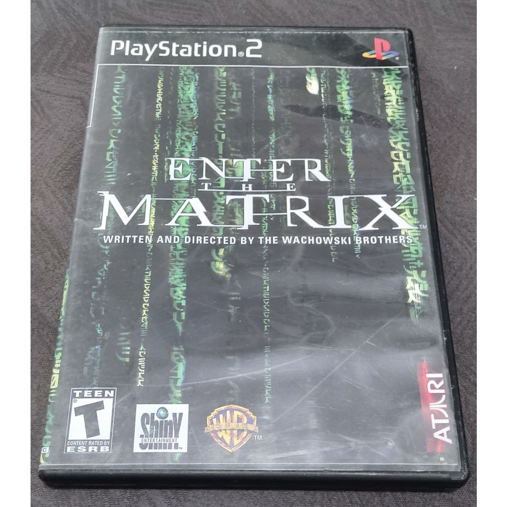 Jogo Enter The Matrix - Ps2 - Mídia Física Original