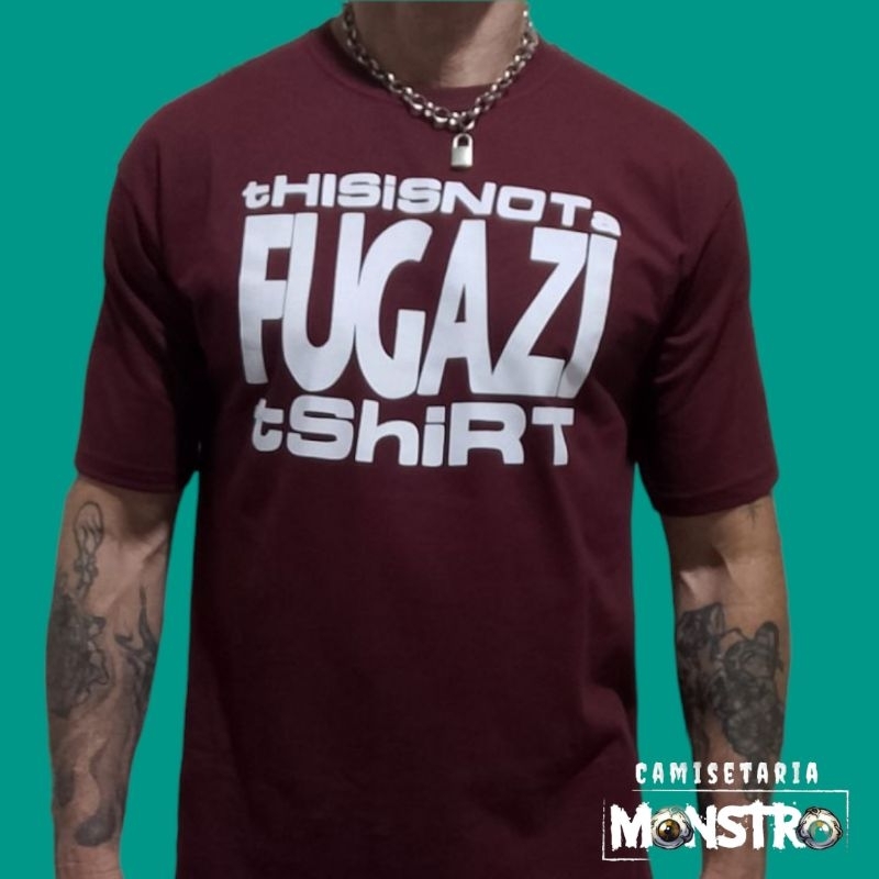 camiseta FUGAZI T-SHIRT | Shopee Brasil