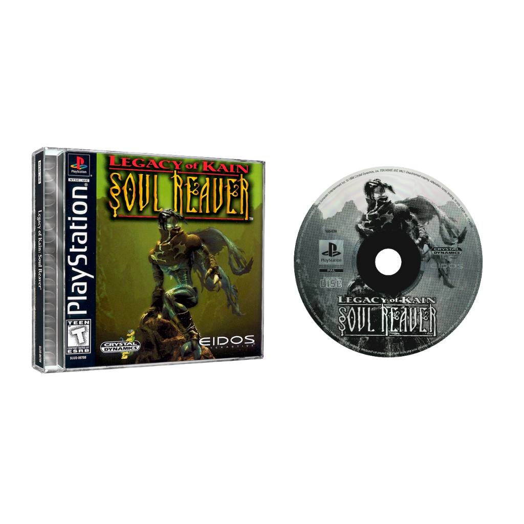 Jogo Legacy of Kain Soul Reaver Para Playstation 1 Ps1 Fat PSone ...