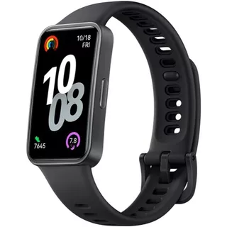 Smartband Huawei Band 10 Preto, Compatível com iOS e Android e bateria com duração de até 14 dias.