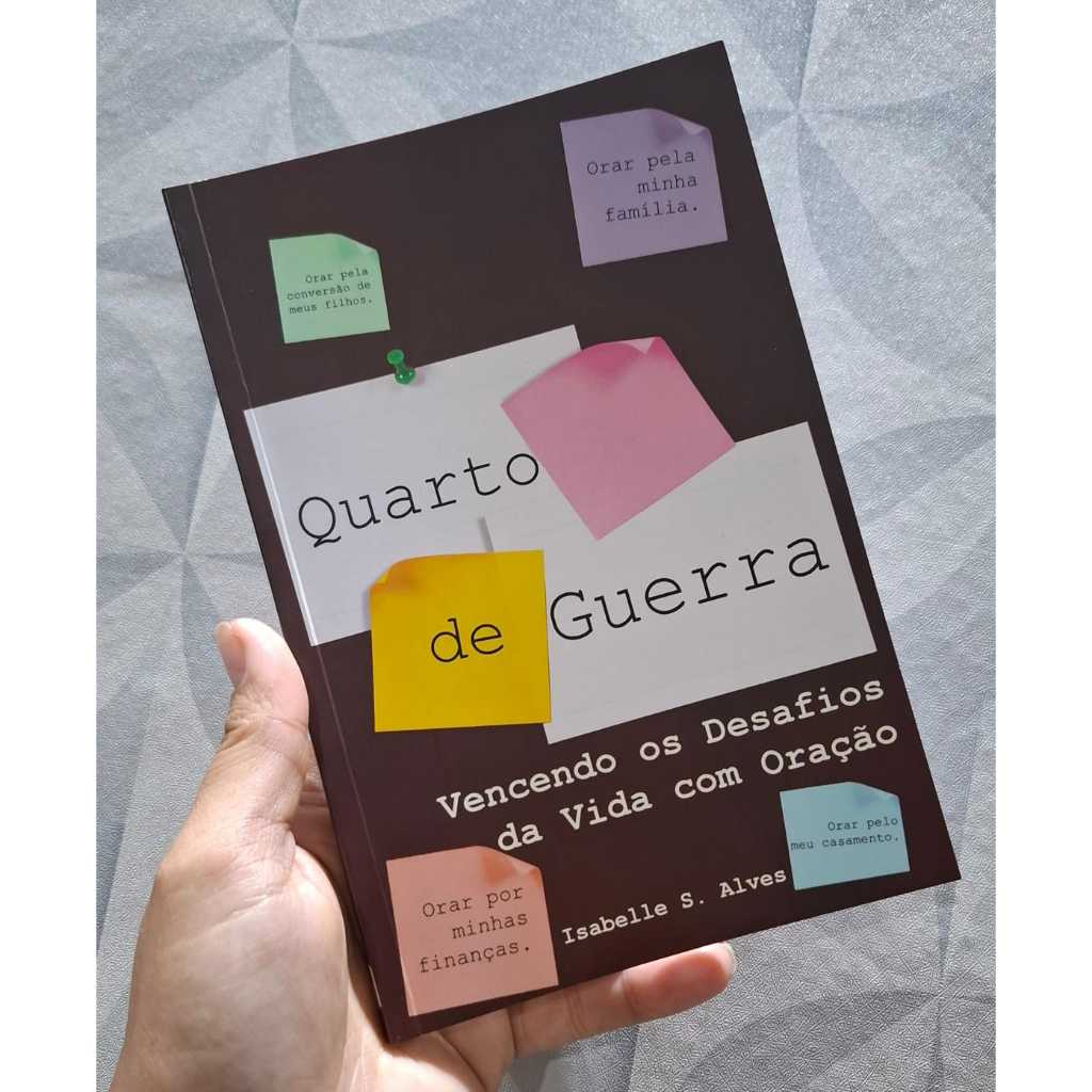 LIVRO - QUARTO DE GUERRA | Shopee Brasil