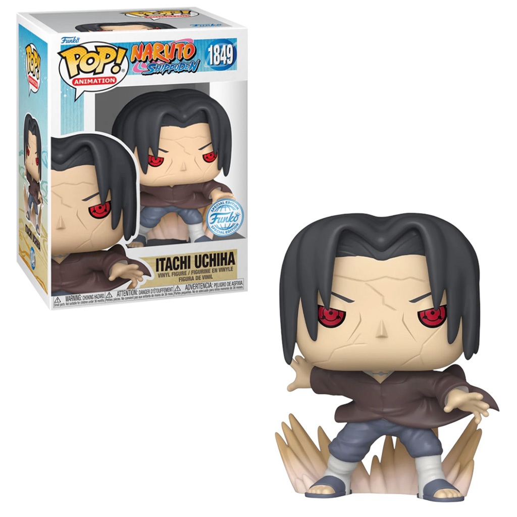 FUNKO POP NARUTO S.ITACHI UCHIHA *EX* 1849 NOVO ORIGINAL