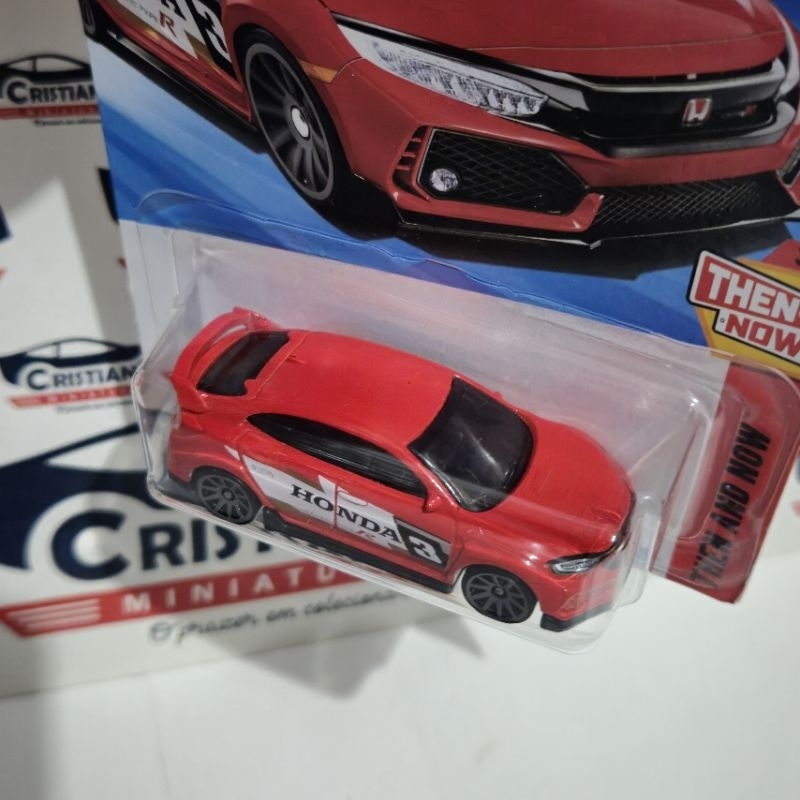 2018 Honda Civic Type R Then And Now 3/10 Hot Wheels 2025 HYY64