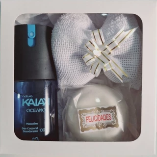 Kit Presente Natura Masculino 3 em 1 – Deo Corporal 100ml + Sabonete 90g + Toalhinha