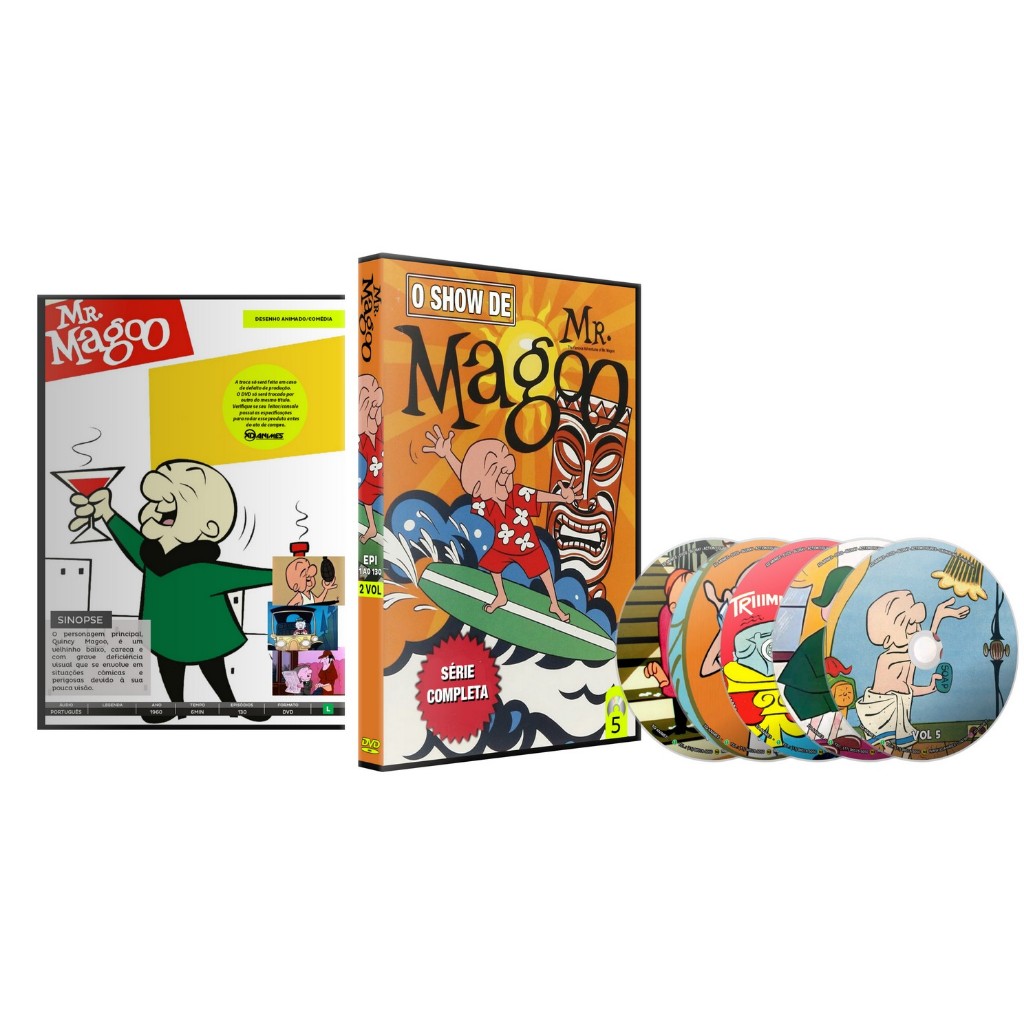 ミスターマグー (Quincy Magoo or Mr. MAGOO) 1962 Dvd Mr Magoo (1960
