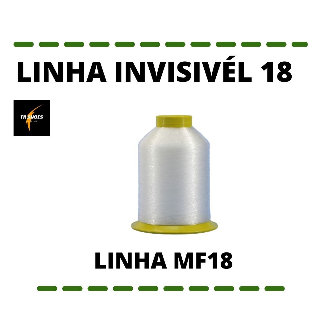 Linha Costura Invisível transparente Monofilamento Artesanato Bolsas ...
